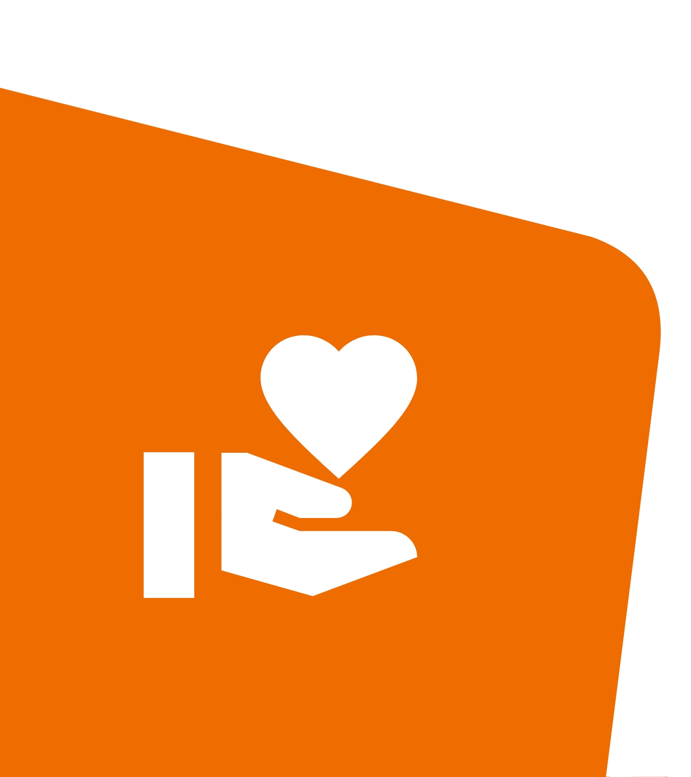 Image representing a Heart to Provide Spiritual Care - hand holding heart icon